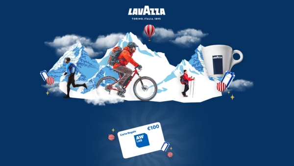 Partecipa al Concorso Lavazza e Vinci una Carta Regalo AW Lab da 100€
