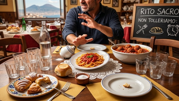 Cosa non sopporta un napoletano a Tavola