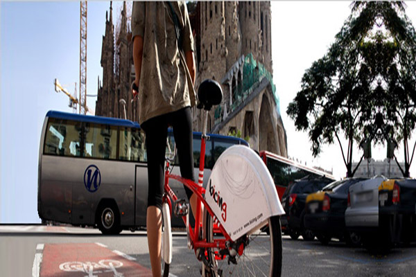 Barcellona in bici