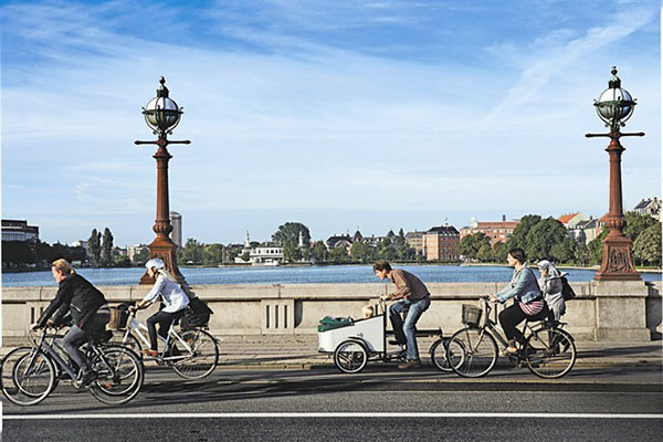 Copenaghen in bici