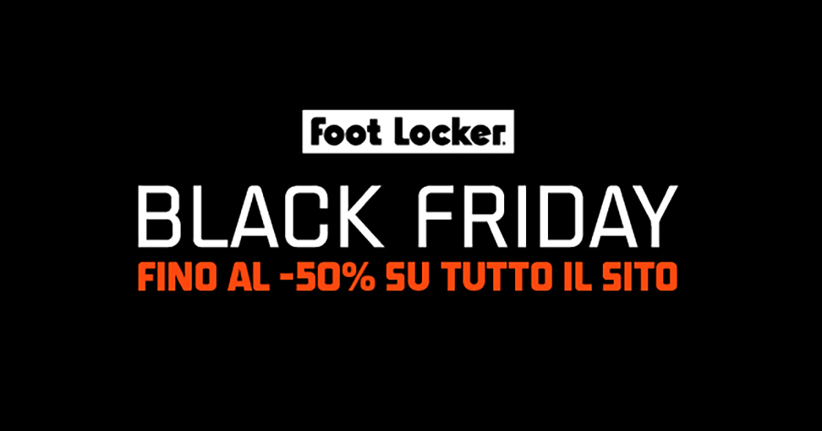 Black Friday 2023 di Foot Locker