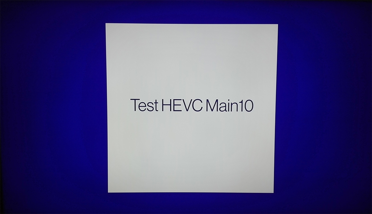 DVB-T2 Test HEVC Main10