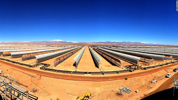 Centrale solare Noor Marocco